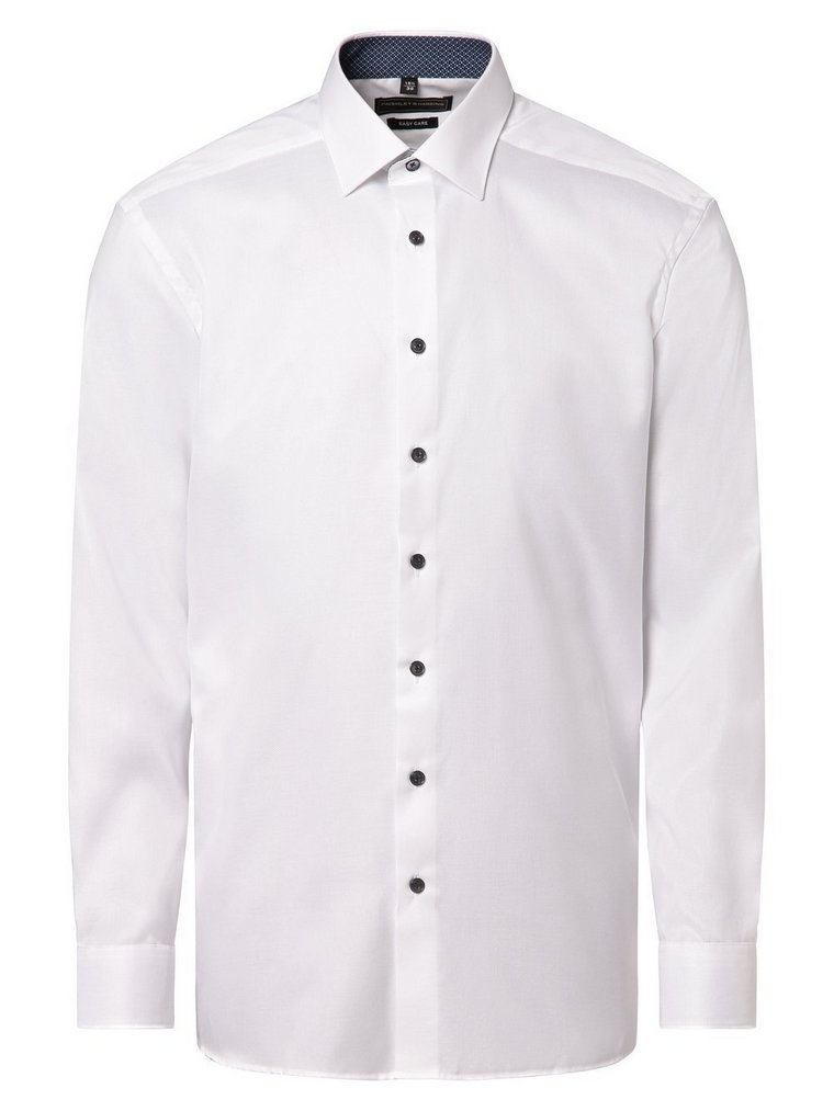 Finshley & Harding - Koszula męska łatwa w prasowaniu, biały
