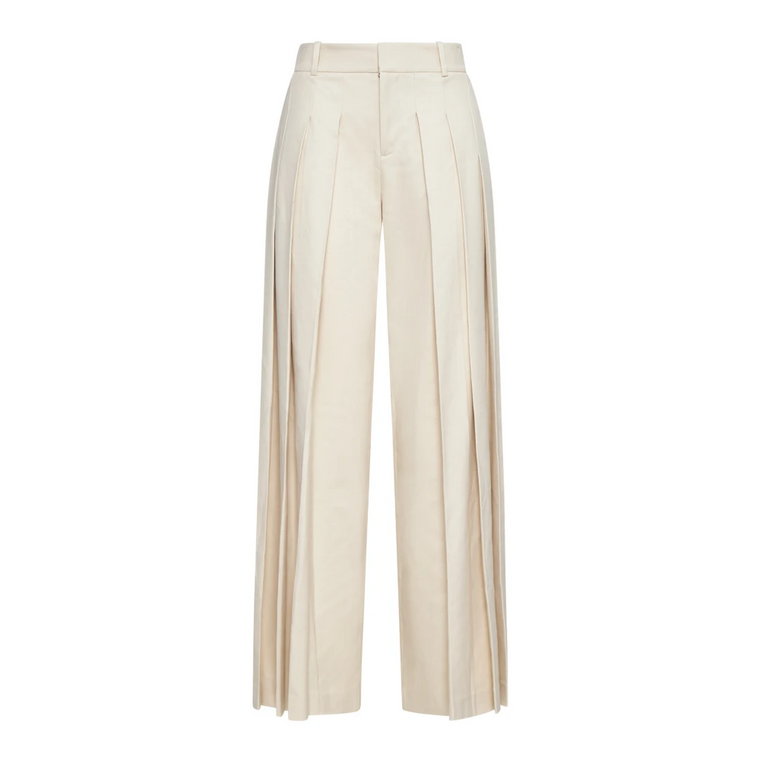 Wide Leg Pltd Trousers Alice + Olivia