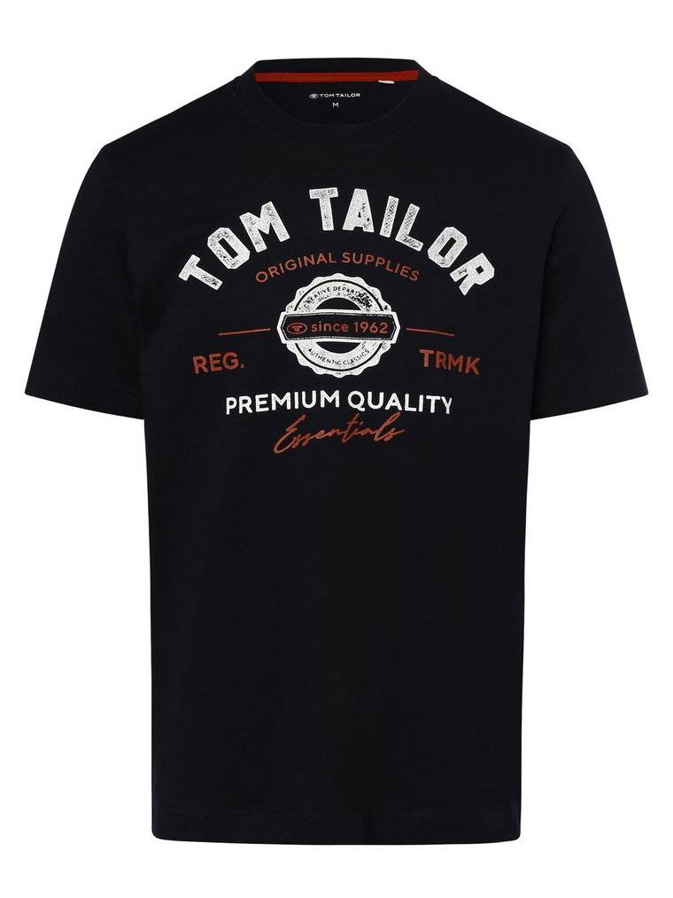 Tom Tailor - T-shirt męski, niebieski