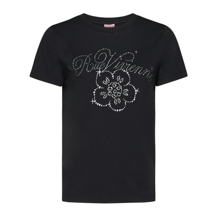 Czarne T-shirty i Pola Kenzo