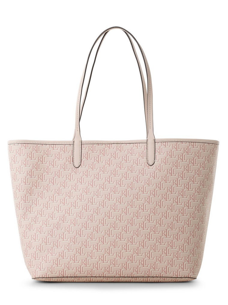 Lauren Ralph Lauren - Damska torba shopper, różowy|wielokolorowy