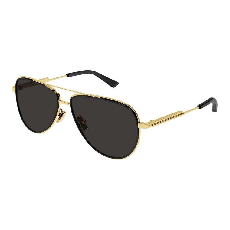 Gold/Grey Sunglasses Bottega Veneta