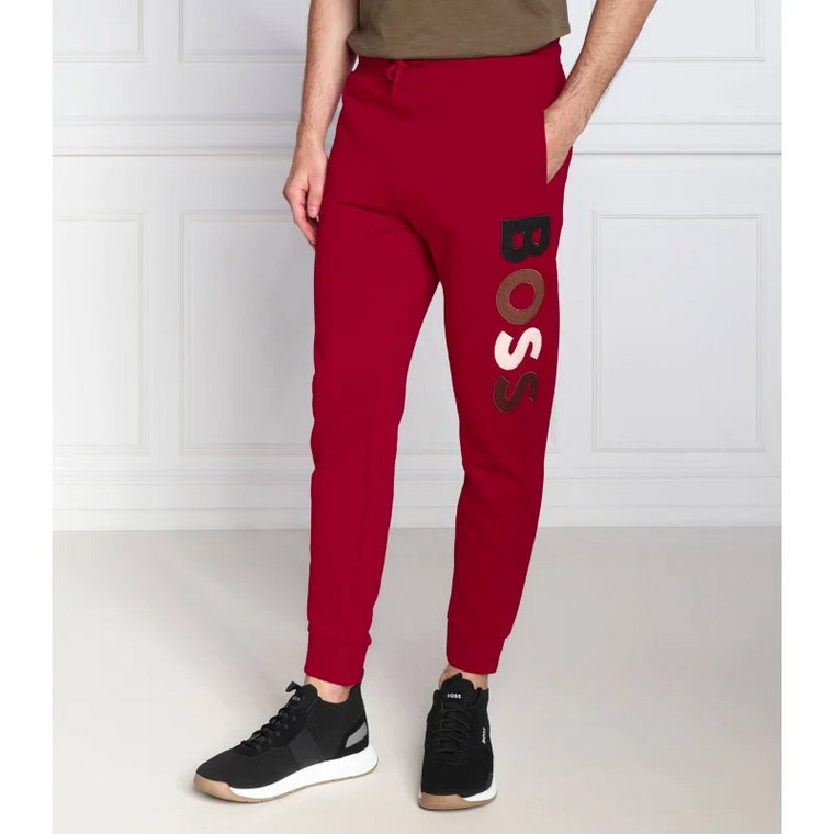 BOSS ORANGE Spodnie dresowe secolourfleece | Regular Fit