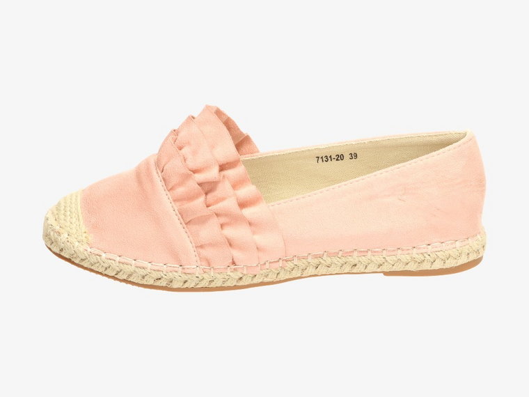 Różowe espadryle, buty damskie Vices 7131-20