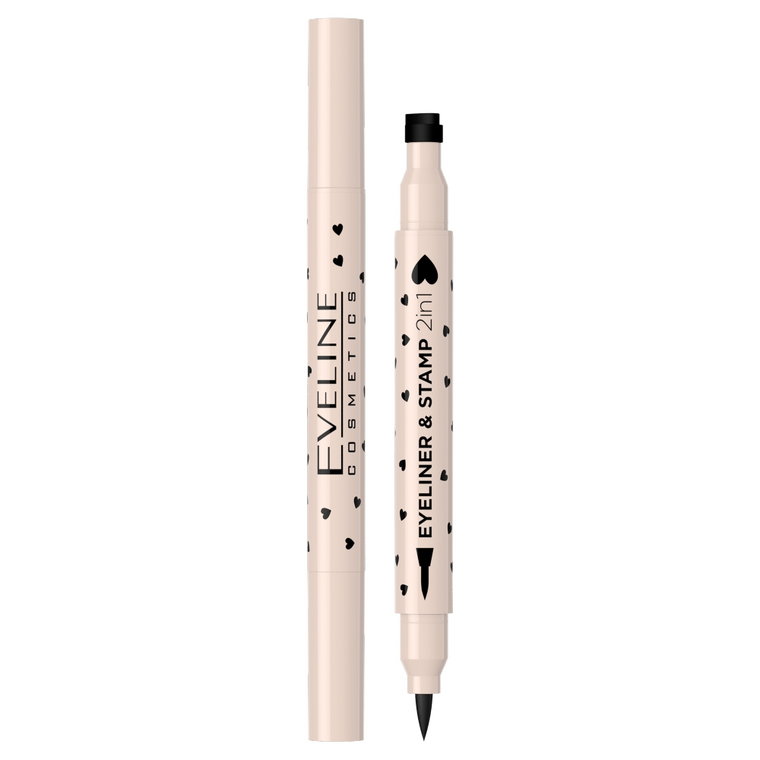 Eveline 2w1 Eyeliner & Stempel w pisaku  01 Serce