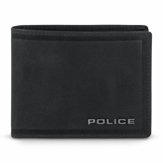 Police Portfel Skórzany 11.5 cm black