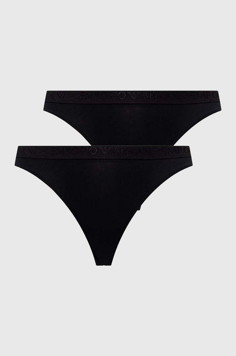 Emporio Armani Underwear brazyliany 2-pack kolor czarny