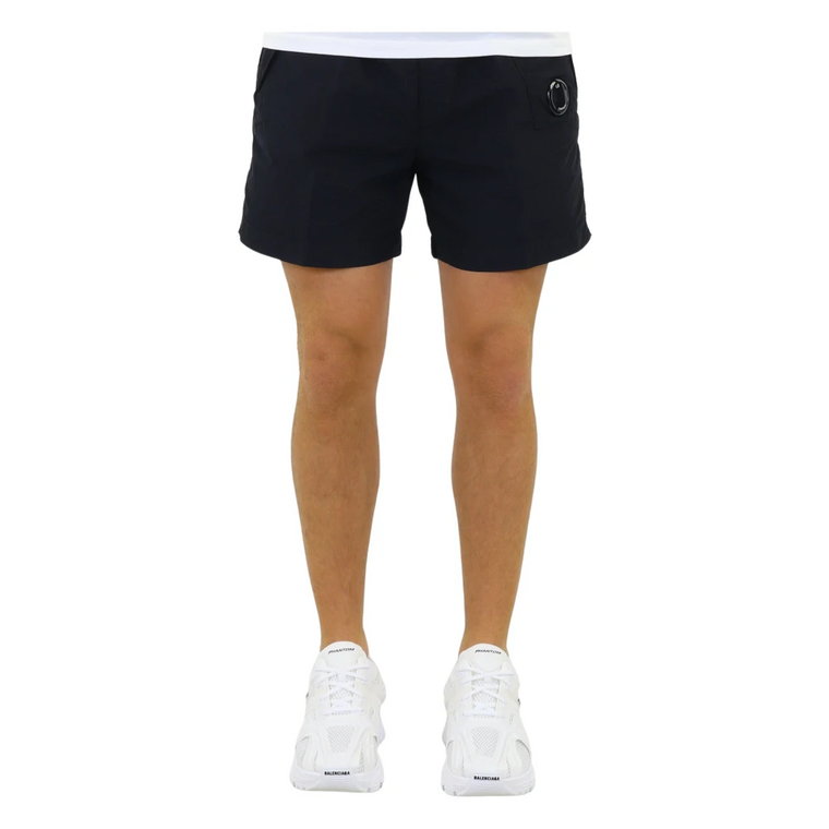 Casual Shorts dla Mężczyzn - Beachwear Boxer C.p. Company