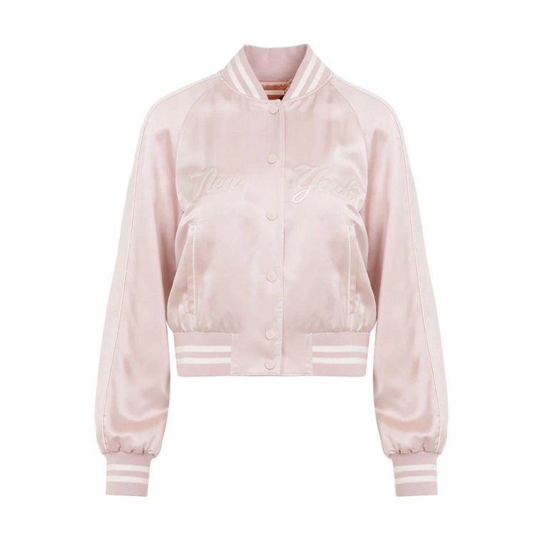 Blush Pink Bomber Jacket Ralph Lauren