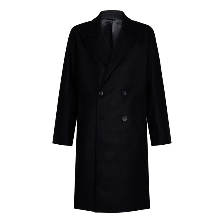 Czarne Płaszcze dla Mężczyzn Calvin Klein