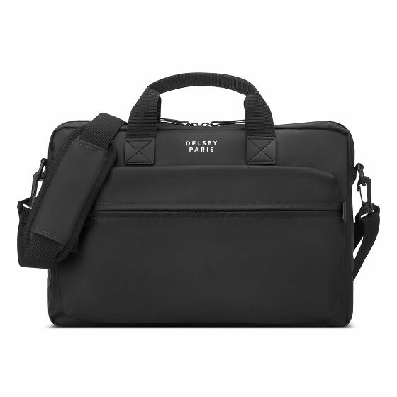 Delsey Paris Maubert 2.0 Teczka Ochrona RFID 40 cm Komora na laptopa schwarz