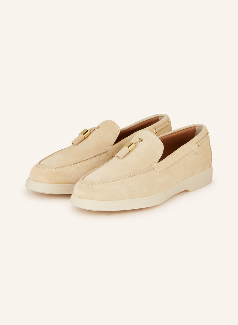 Giuseppe Zanotti Design Loafersy beige