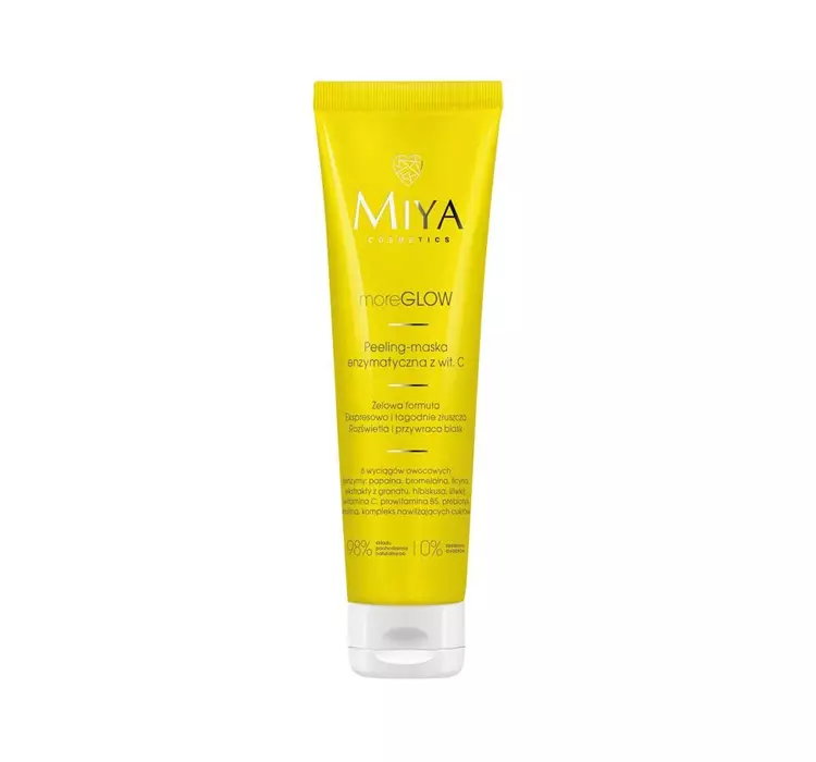 MIYA COSMETICS MORE GLOW PEELING MASKA ENZYMATYCZNA Z WITAMINĄ C 60ML