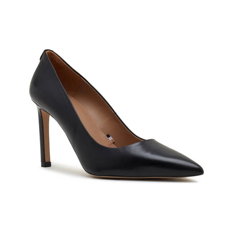 BOSS BLACK Skórzane szpilki Janet Pump