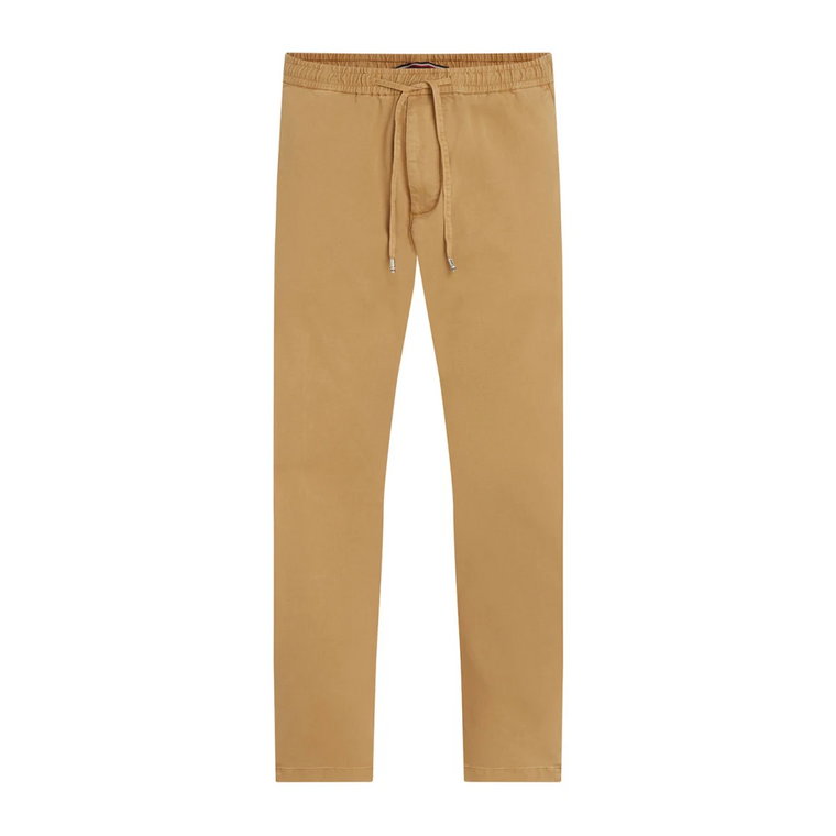 Klasyczne Khaki Spodnie Chino Tommy Hilfiger