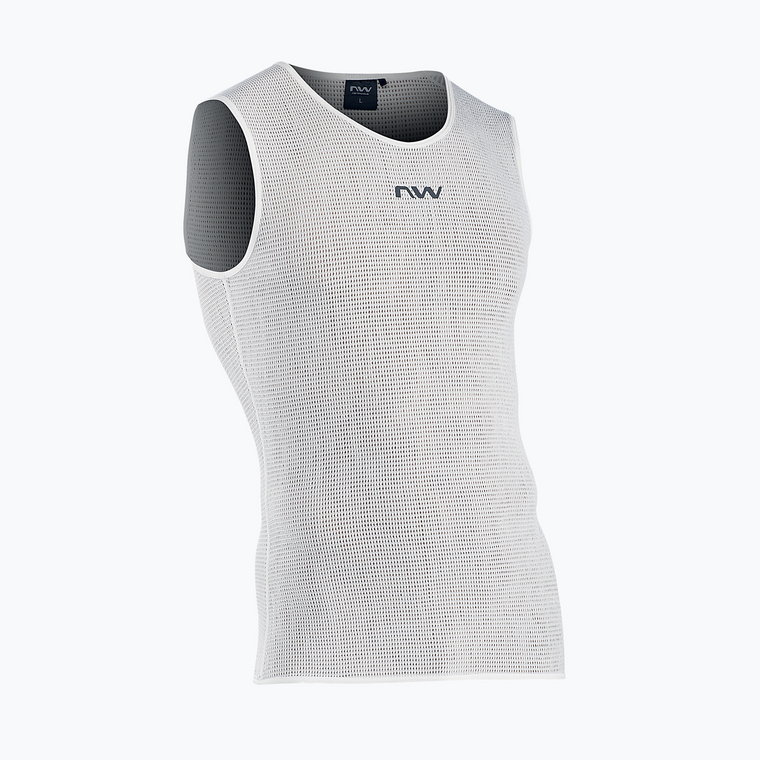 Koszulka rowerowa męska Northwave Light Sleeveless white