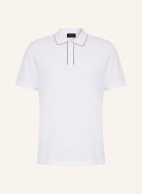 Brioni Koszulka Polo Z Piki weiss