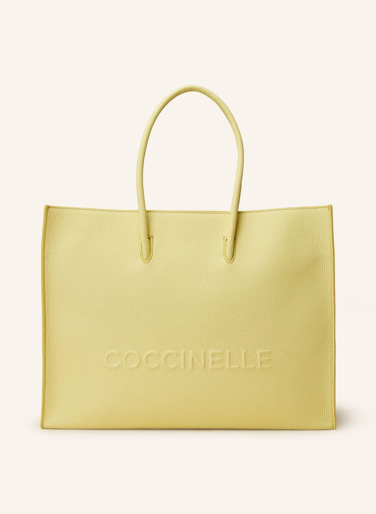 Coccinelle Torba Shopper gelb