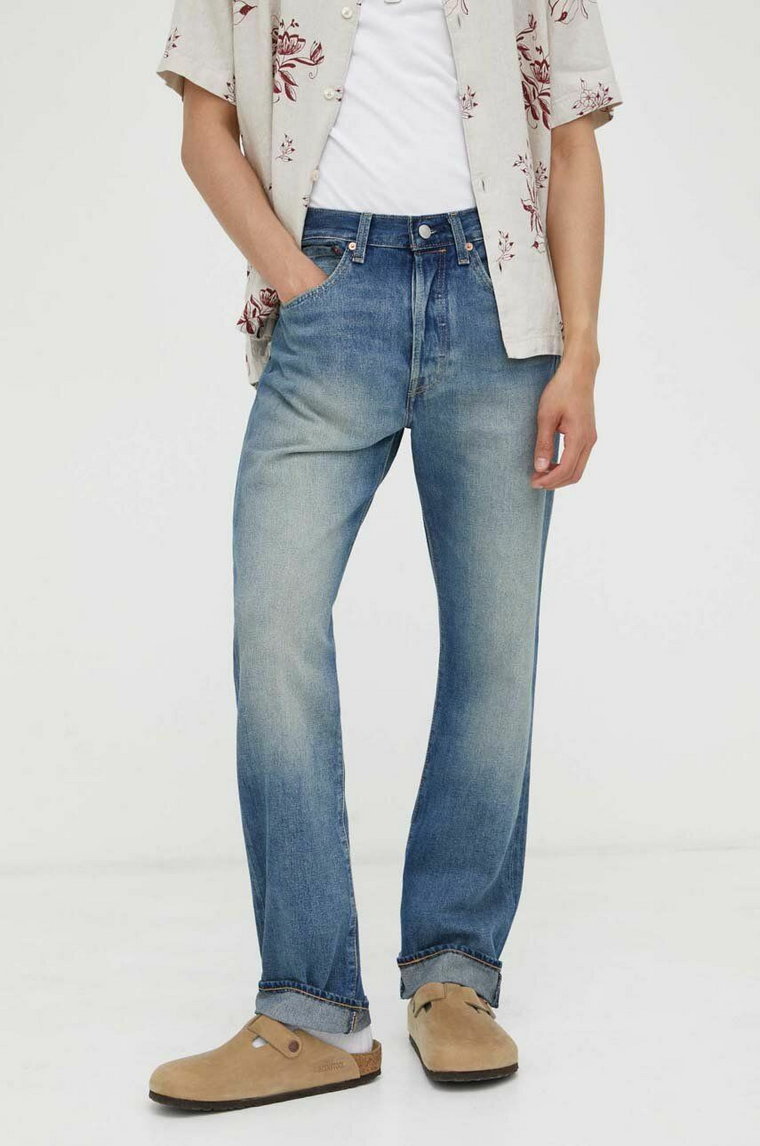 Levi's jeansy bawełniane 501