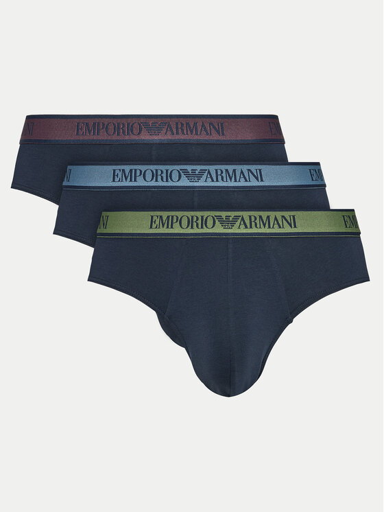 Komplet 3 par slipów Emporio Armani Underwear