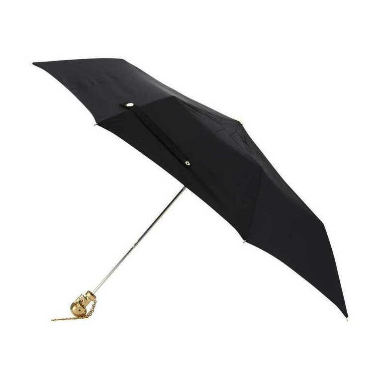 Stylowy Czarny Parasol z Nylonu Alexander McQueen