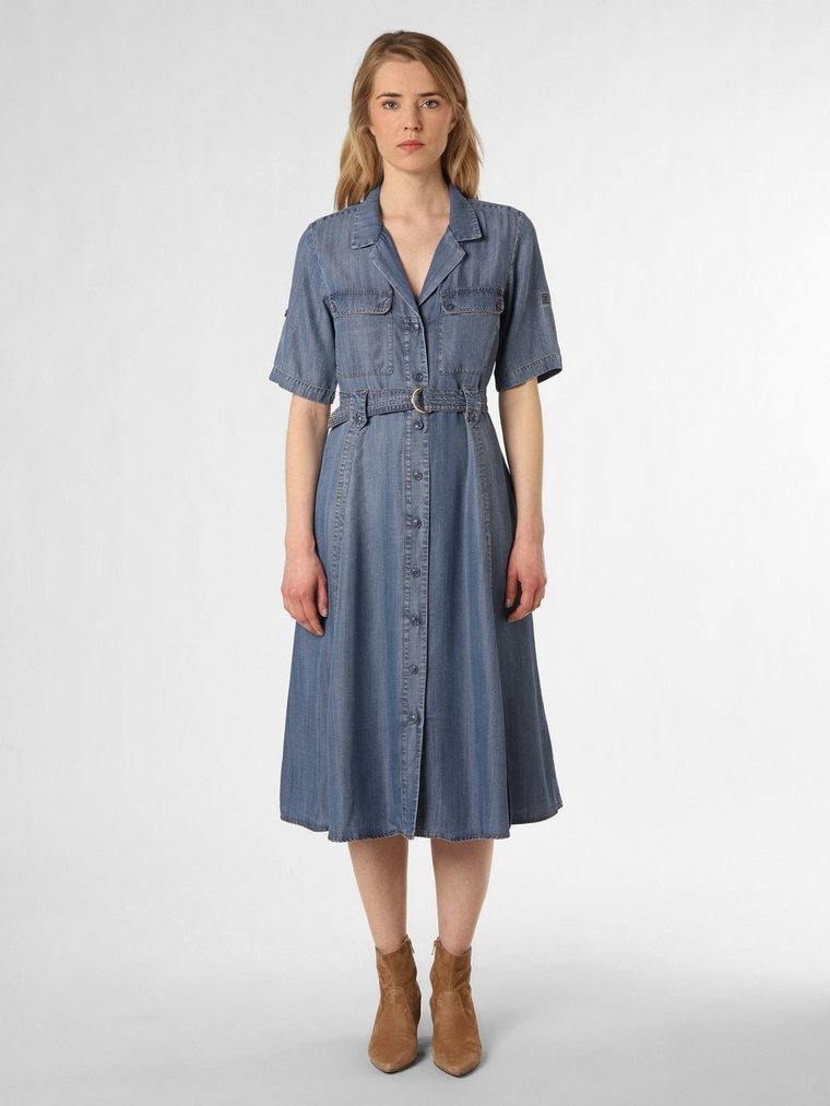 CATNOIR - Damska sukienka jeansowa, niebieski