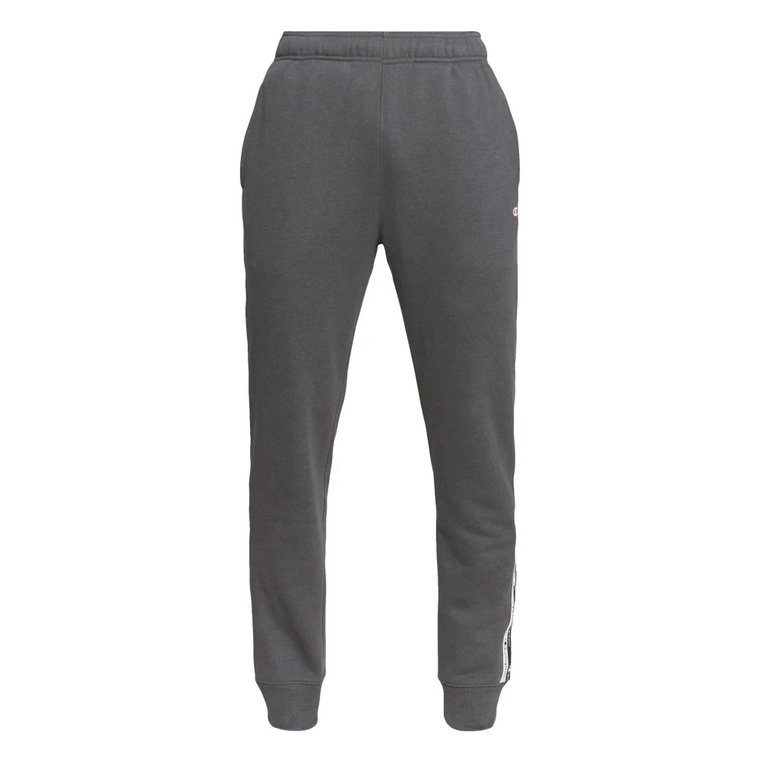 Pantalon podwójna taśma logo Wstaw terry joggers Champion