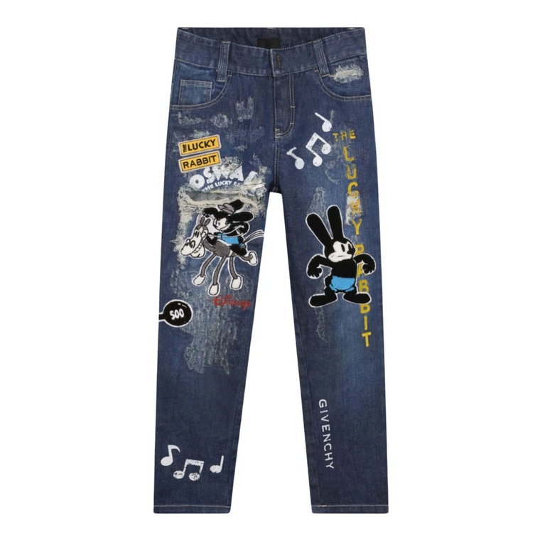 Dziecięce Disney 4G Jeansy Denim Givenchy