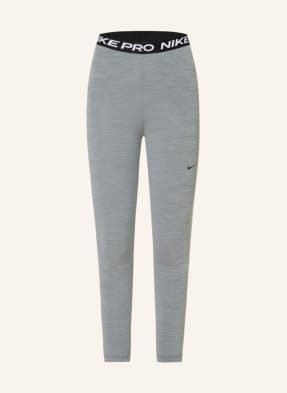 Nike Legginsy Nike Pro 365 Z Siateczką grau