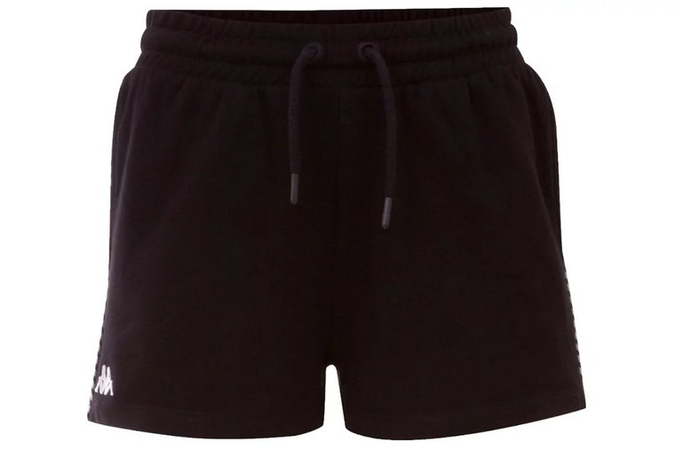 Kappa Irisha Shorts 309076-19-4006, Damskie, Czarne, spodenki, bawełna, rozmiar: L