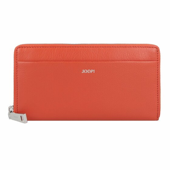 Joop! Lantea Yura Portfel Ochrona RFID Skórzany 19 cm orange