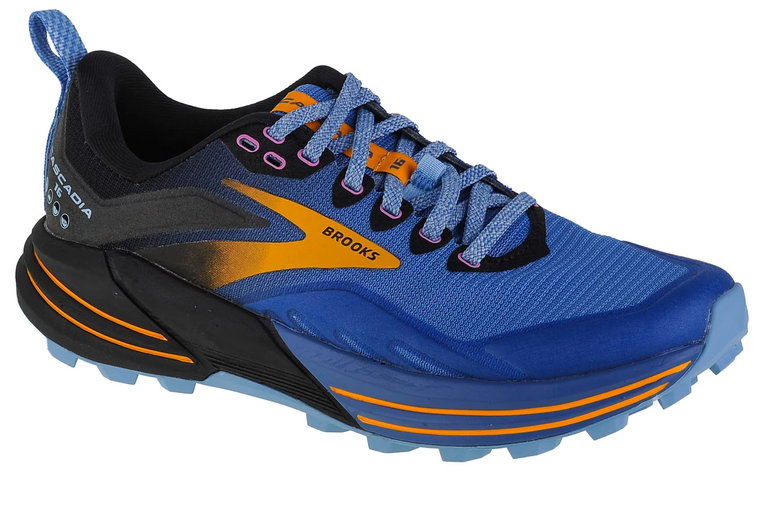 Brooks Cascadia 16 1203631B414, Damskie, Niebieskie, buty do biegania, tkanina, rozmiar: 36,5