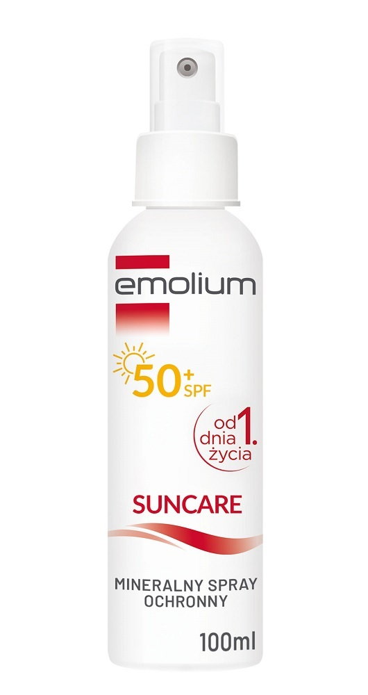Emolium Suncare SPF50+ - mineralny spray ochronny 100ml