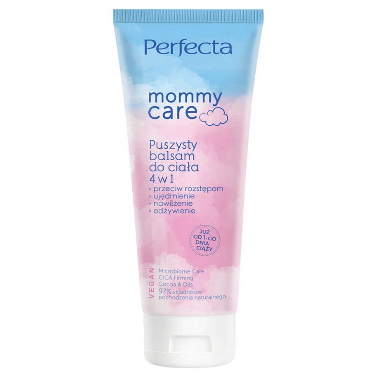 Perfecta Mummy Care - Puszysty Balsam do ciała 4w1 200ml