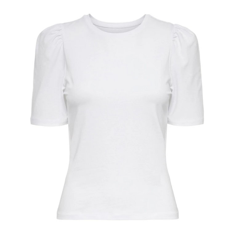 Biała koszulka damskie Only
