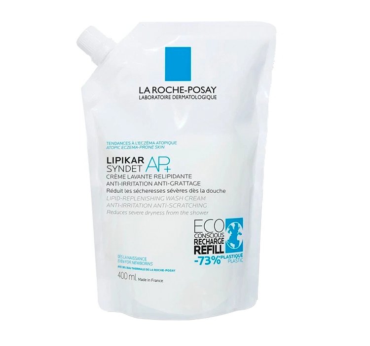 La Roche-Posay Lipikar Syndet AP+ krem myjący refill 400ml