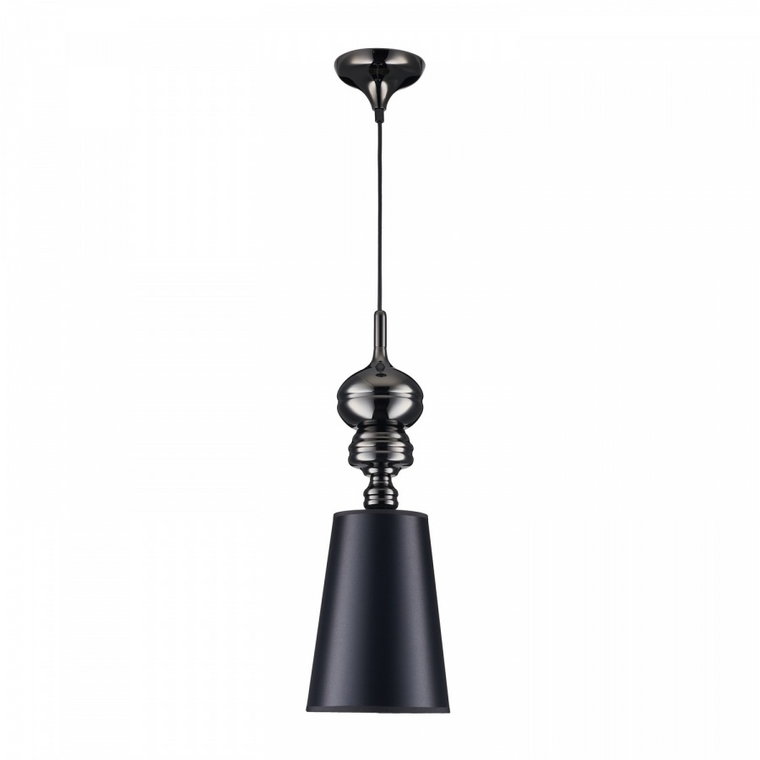 Lampa wisząca queen-1 czarna 18 cm kod: MP-8846-18 black