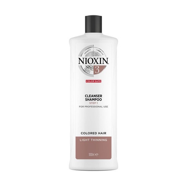 Nioxin, 3D Care System 3, szampon oczyszczający, 1000 ml