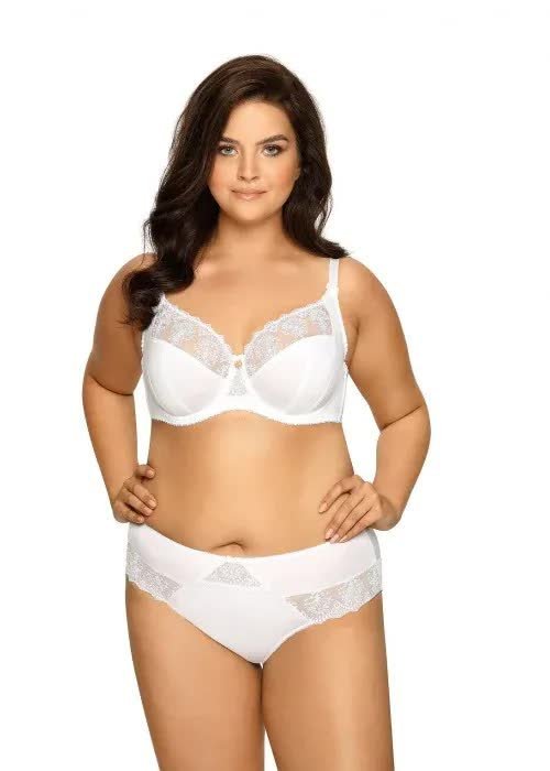 Ava Lingerie Biustonosz 1922 White 90 H Biały