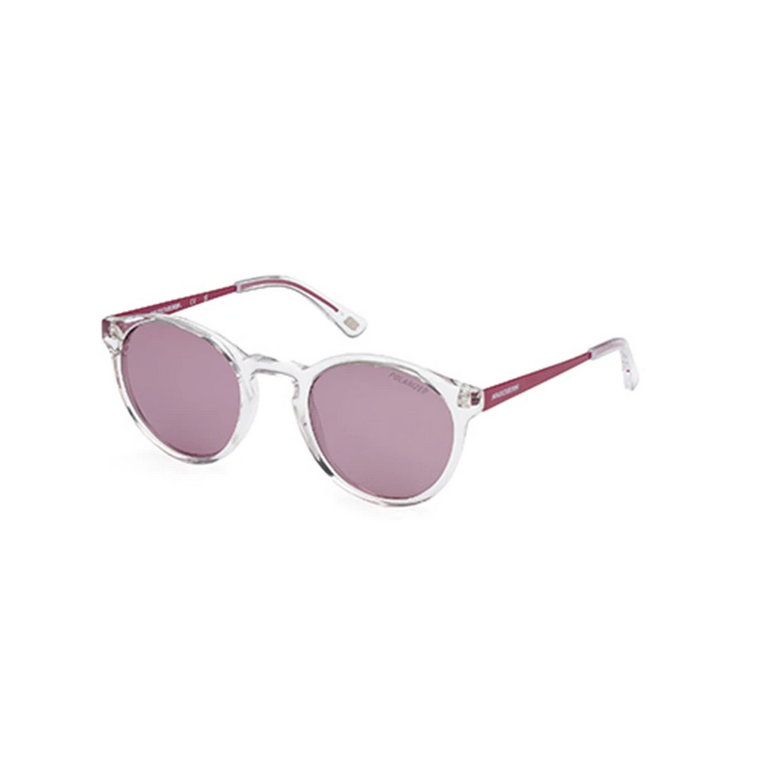 Polaroidowe brązowe okulary przeciwsłoneczne Skechers