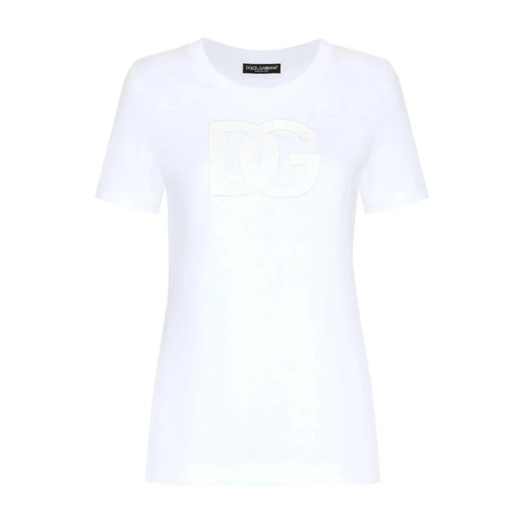 Biała Koszulka Dolce & Gabbana