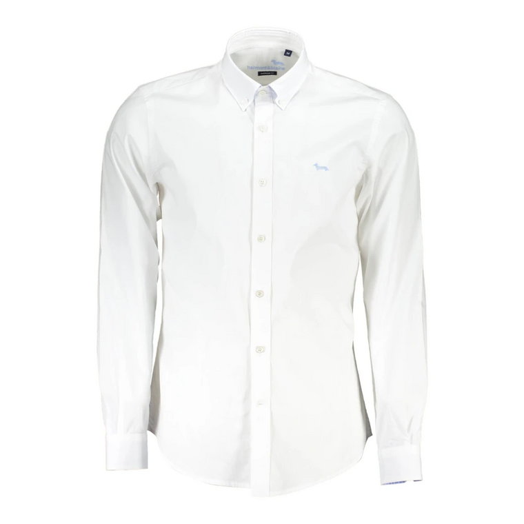 Biała Koszula z Wąskim Krojem Harmont & Blaine