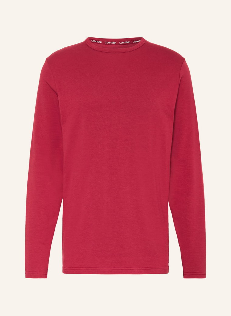 Calvin Klein Koszulka Od Piżamy Cotton Stretch rot