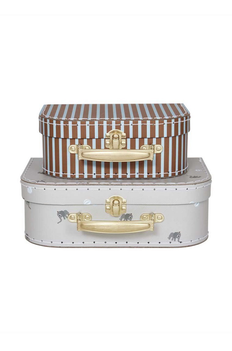 OYOY walizka Mini Suitcase Elephant 2-pack