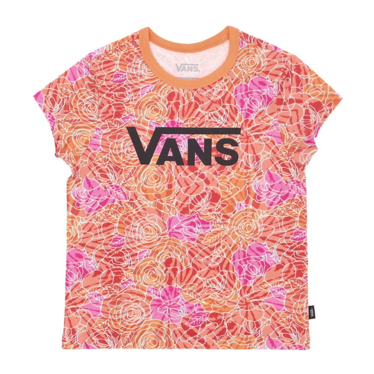 Rose Camo Print Mini Tee - Streetwear Kolekcja Vans