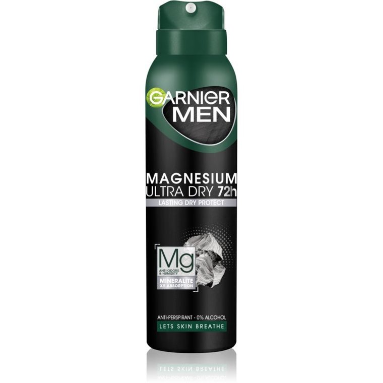 Antyperspirant dla mężczyzn Men Magnesium Ultra Dry<br /> Marki Garnier