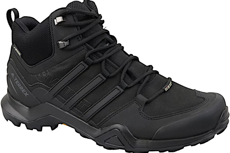 Adidas Terrex Swift R2 Mid GTX CM7500, Męskie, Czarne, buty trekkingowe, tkanina, rozmiar: 42