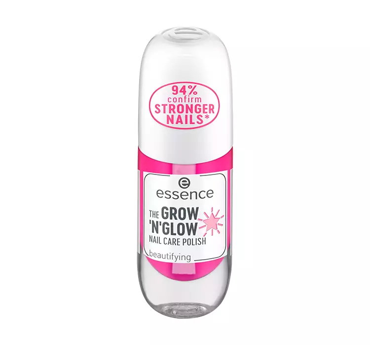 ESSENCE GROW'N'GLOW PIELĘGNUJĄCY LAKIER DO PAZNOKCI 8ML