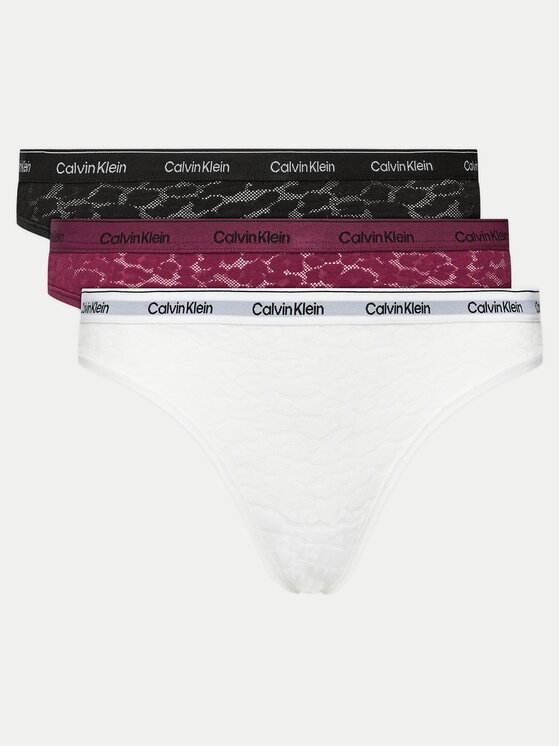 Komplet 3 par fig klasycznych Calvin Klein Underwear