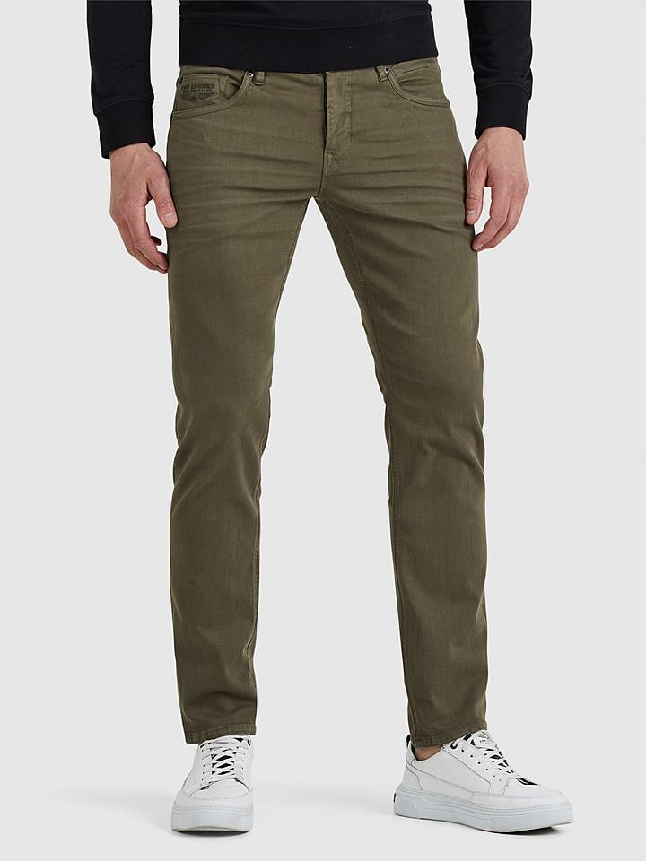 PME Legend Dżinsy - Slim fit - w kolorze khaki